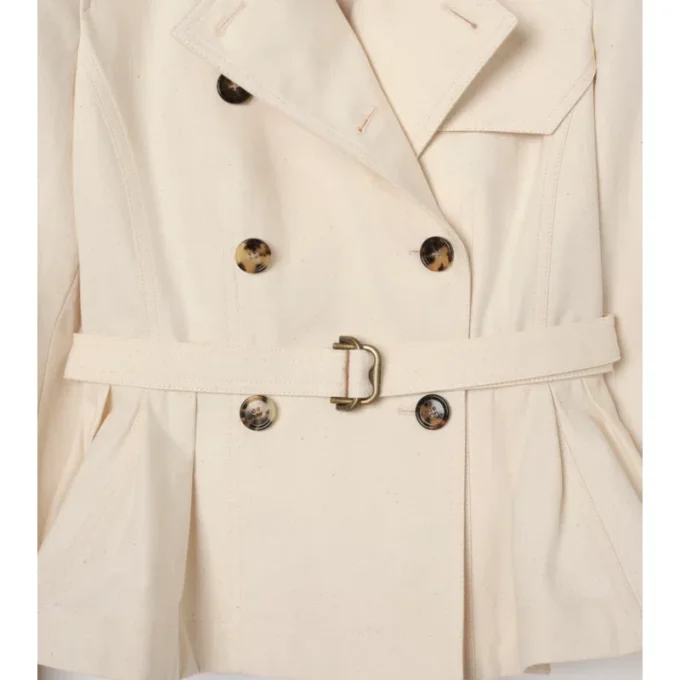 Baumwoll-Trenchjacke „Isabella“