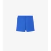 Baumwollshorts mit Karobordüre