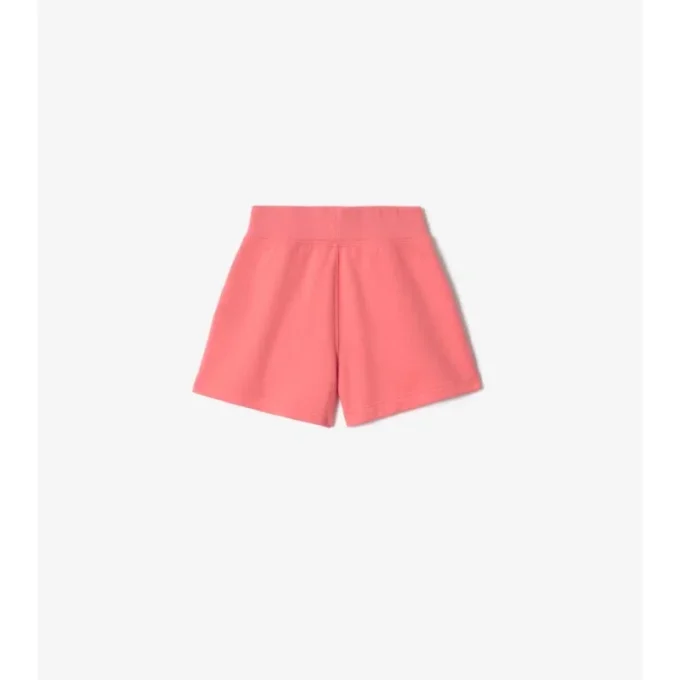 Baumwollshorts mit Karobordüre