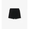 Baumwollshorts mit Karobordüre