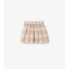 Baumwollshorts mit Karomuster