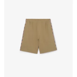Baumwollshorts mit Karomuster