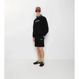Baumwollshorts mit Logo