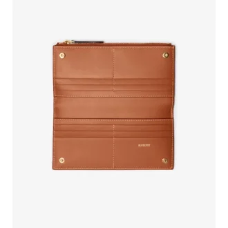 Bifold-Brieftasche mit großem Karomuster