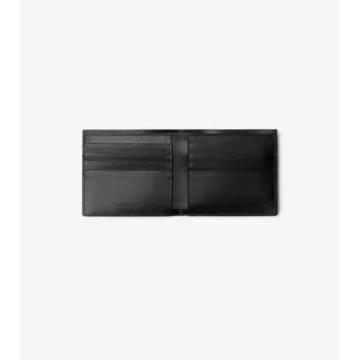 Bifold-Brieftasche mit Karomuster