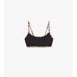 Bikini-Oberteil mit Karomuster
