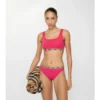 Bikini-Oberteil mit Karomuster