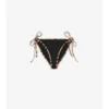 Bikini-Slip mit Karobordüre