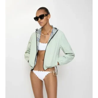 Bikini-Slip mit Karobordüre