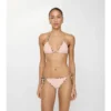 Bikini-Slip mit Karobordüre