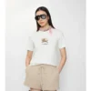 Blumiges EKD-T-Shirt aus Baumwolle Blumiges EKD-T-Shirt aus Baumwolle