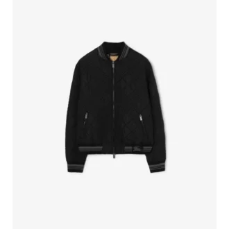Bomberjacke „Rakewood“ mit Micro-Check-Stitch