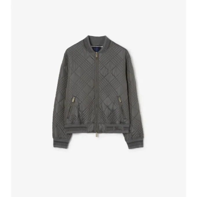 Bomberjacke „Rakewood“ mit Micro-Check-Stitch
