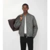 Bomberjacke „Rakewood“ mit Micro-Check-Stitch