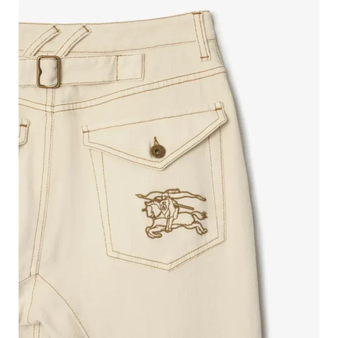 Bootcut-Jeans mit hoher Leibhöhe