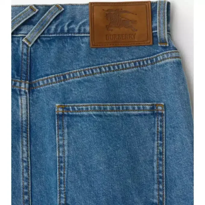 Bootcut-Jeans mit hoher Leibhöhe