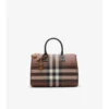 Bowlingtasche mit mittelgroßem Karomuster