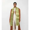 Breiter Schal aus Wolle und Seide mit EKD-Karomuster