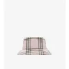Bucket Hat aus Baumwolle mit Karomuster