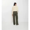 Cargohose aus Gabardine mit Karobeschlägen