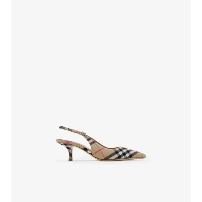 Check Dame Slingback-Pumps 