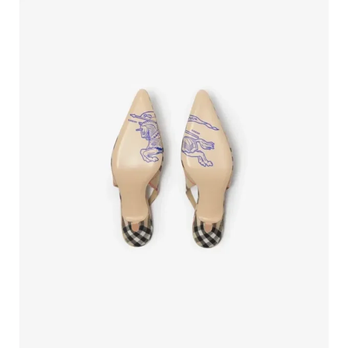 Check Dame Slingback-Pumps 
