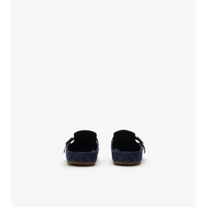 Check Denim Urchin Clogs