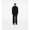 Check Label Baumwoll-Sweatshirt