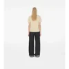 Check Label Baumwoll-T-Shirt