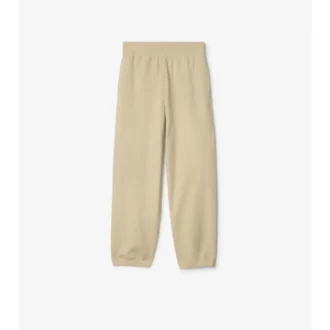 Check Label Jogginghose aus Baumwolle
