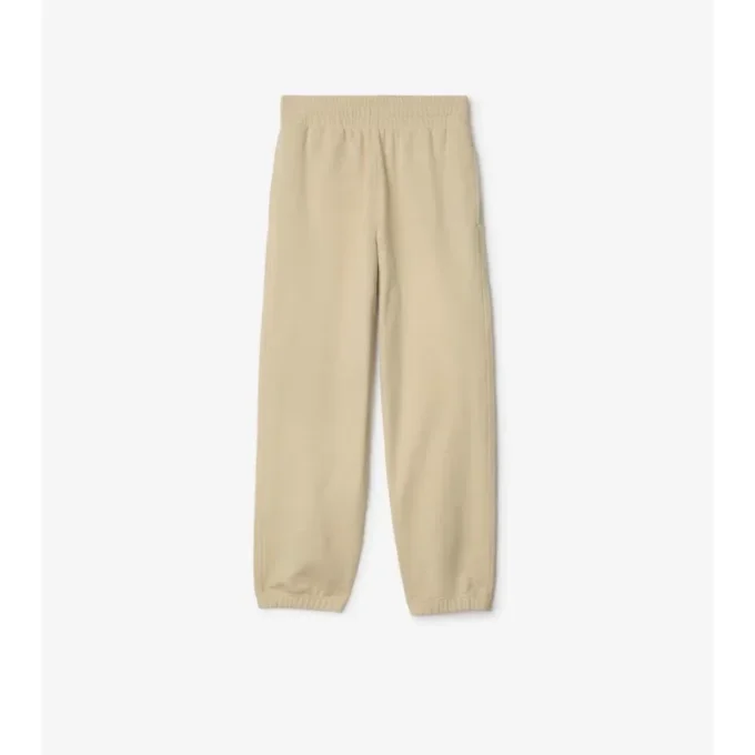 Check Label Jogginghose aus Baumwolle