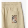 Check Label Jogginghose aus Baumwolle
