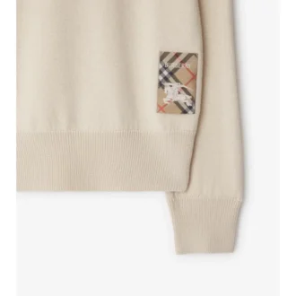 Check Label Wollpullover