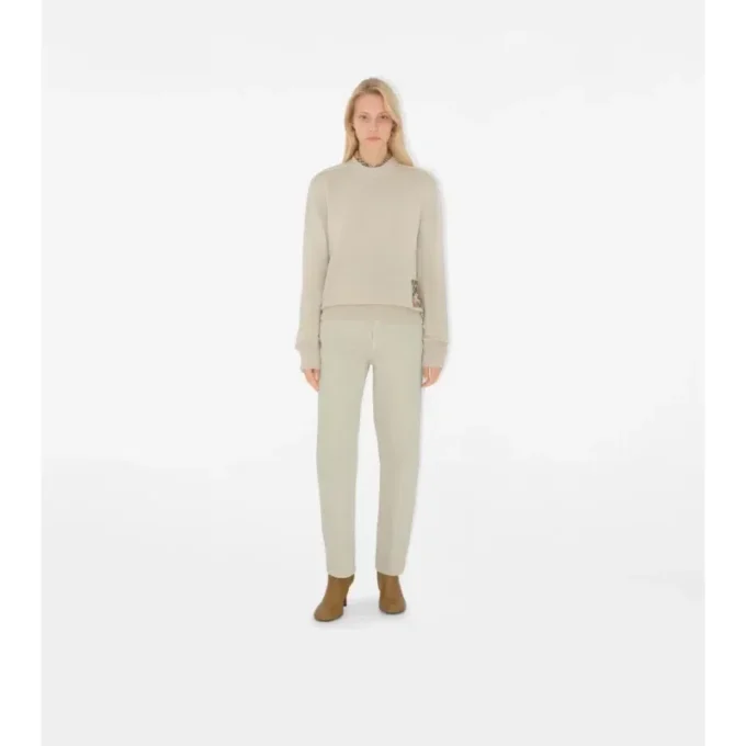 Check Label Wollpullover