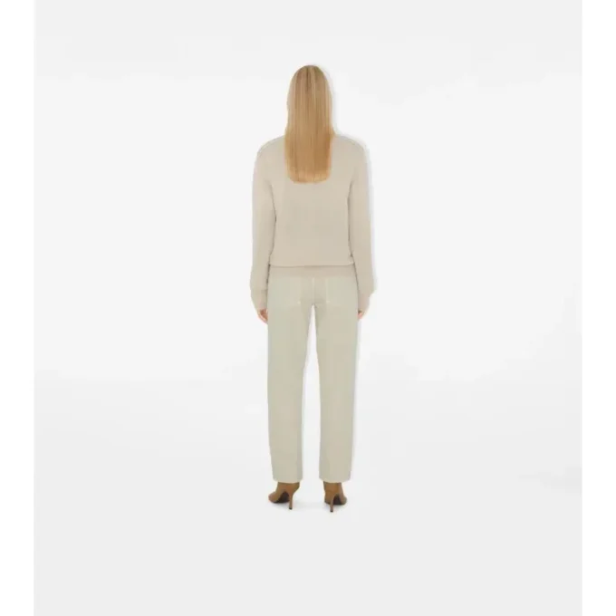 Check Label Wollpullover