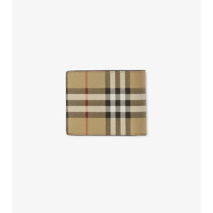 Check Slim Bifold Wallet