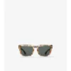 Check Square Sonnenbrille