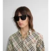 Check Square Sonnenbrille