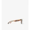 Check Square Sonnenbrille