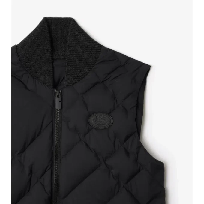 Check-Stitch Nylon Devonside Gilet