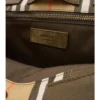 Check Trench Tote 