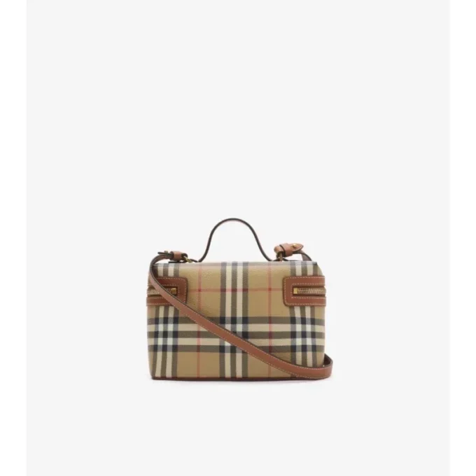 Check Vanity Bag 