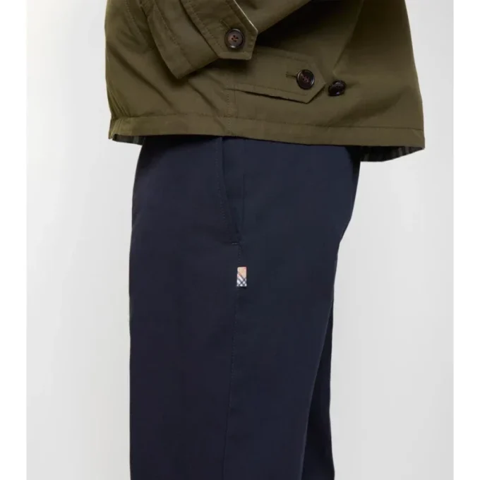 Chinos aus Baumwolltwill