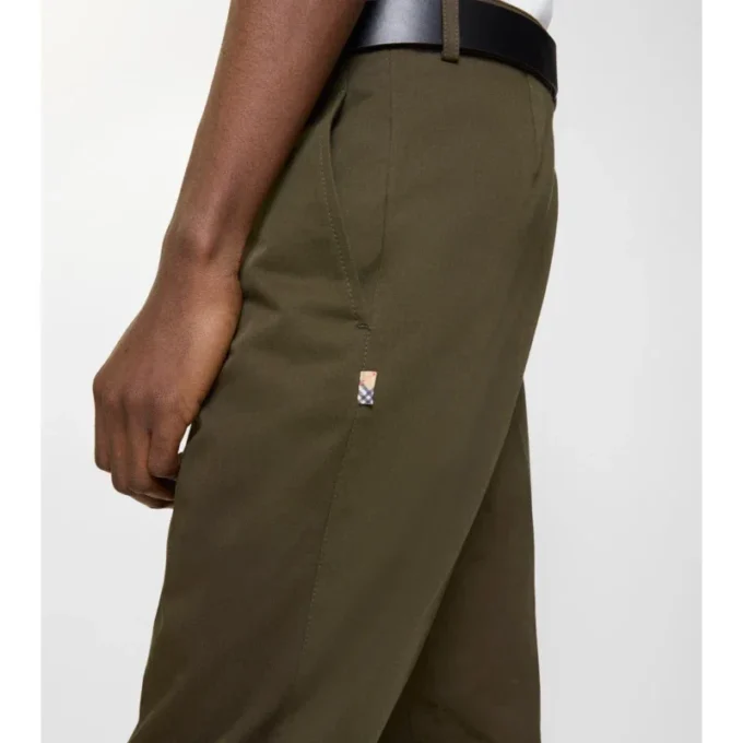 Chinos aus Baumwolltwill