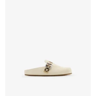 Clogs aus Wildleder