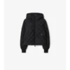 Delley Pufferjacke aus Nylon mit Karomuster