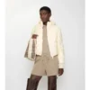Delley Pufferjacke aus Nylon mit Karomuster