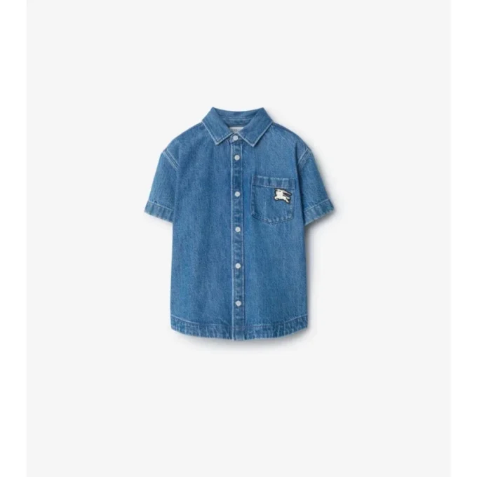 Denim-Hemd