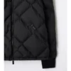 Doversgreen-Daunenjacke aus Nylon mit Karomuster