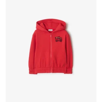 EKD Baumwoll-Kapuzenpullover mit Reißverschluss